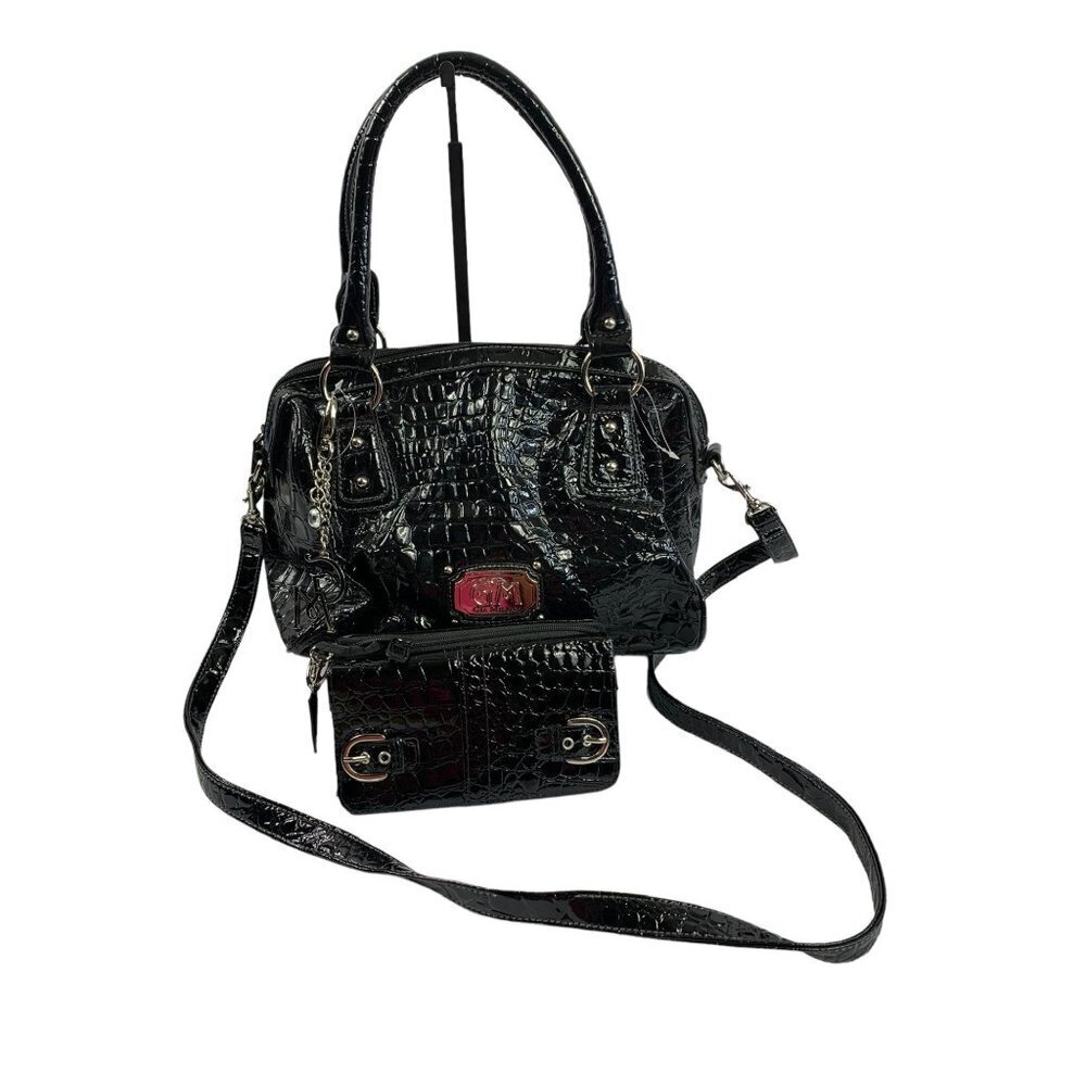 Gia Milani Women's Casual Black Handbag